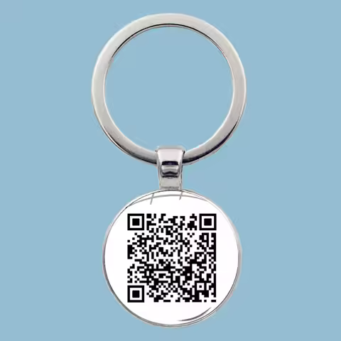 Real Estate Company Advertising Qr Code Keychain Company To Do Publicity And Marketing Gifts Owner'S