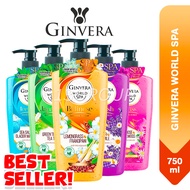 Ginvera World Spa Shower Scrub Body Wash, 750ml [M2]