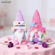 [asiutong2] Mother's Day Gnome Gift - Carnation Mothers Day Gnome Decorations Birthday Gift - Table 