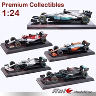 1: 24 Premium Collectibles F1 Racing Mercedes-Benz Ferrari McLaren Car Model