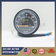 (⚡⚡SHIPPING IN 24HOUR⚡⚡) Motorcycle Honda CB100 Speedometer Meter Re-pro Custom Universal