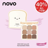 NEW READY & NOVO 5645 Sunny Soft Toast Eyeshadow Palette