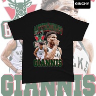 "Giannis Antetokounmpo V3" T-shirt | Tee | Milwaukee Bucks | Bucks | Men's T-shirt | NBA