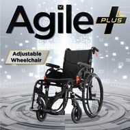 Soma AGILE Plus - Hyper Functional DAF Adjustable Wheelchair (Max User Weight: 115KG)