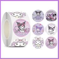 Sanrio Stickers Cartoon Cute Handbook Stickers 500 Stickers/Roll Sealing Stickers Children Graffiti 