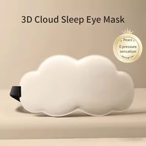 6D Cloud Eye Mask Sleep Blackout Breathable Three-Dimensional Eye Mask Men and Women Nap Exquisite S