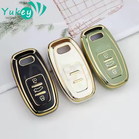 For Audi A1 A3 8P A4 B8 B9 A5 A6 C7 A7 A8 Q3 Q5 Q7 Q8 C8 D5 4M RS3 S4 S5 S7 TT E-tron TPU Car Key Ca