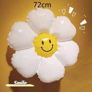 [71Cm] Jumbo Daisy Smile Balloon/jumbo Daisy Smile Balloon