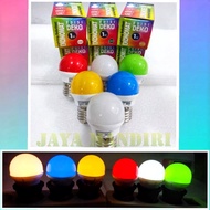MERAH HIJAU LED Ekonomat 1w 1 watt WHITE Red Yellow biru Green WARM WHITE 1 w LED 1watt Night Light 