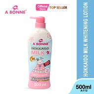 A Bonne Hokkaido Milk Whitening Lotion Pump 500ML ( A112 )