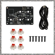 (GJFZ) DIY 3D Printing Mini Keyboards Kit Diy Mechanical Keyboard Button Customized for Win/MacOs Gi