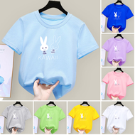 Tshirt Kids Boy Soft Round Neck Shirts Cartoon Unisex Kids Tshirts Baju Kids Boy T-Shirt