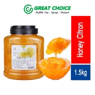 Honey Citron Tea | Yuzu Tea-1.5KG | Fruit Jam | Syrup Honey Grapefruit Tea Jam | Concentrated Drink Honey Flower Fruit Tea Jam | Original Pulp Brewing