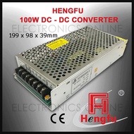DC DC Converter HF100W-SD24-12 HF100W-SD24-24 HF100W-SD48-12 HF100W-SD110-12 HENGFU 100W DC-DC Conve