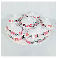 ADAMAS ชุดจานเมลามีน (มอก.) GERBERA