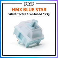 Switch HMX Blue Star 5 PIN Silent Tactile 53g keyboard switch Switch HMX Blue Star DoDo Gear