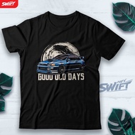 Good old Days subaru impreza GC8 TSHIRT JDM DISTRO CLOTHES