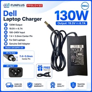 "DELL CHARGER DA130PE1-00 MODEL / 130W /19.5V-6.7A PRELOVED"