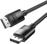 UGREEN Displayport 1.4 Certified Cable 1M, 8k DisplayPort to DisplayPort Cable Nylon Braided DP to DP (8K@60Hz and 4K@144Hz) Support 32.4Gbps HDR HDCP Gaming Monitor Cable for Laptop PC TV