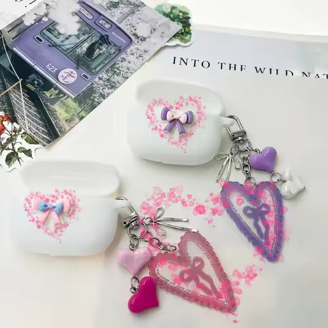 Fashion Cover For SONY WF-C510/WF-C500/WF-1000XM4 / WF-C710N Case with keychian Silicone earphones c