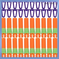 20 Pcs Pencil Crayons Cap Plastic Extension Holder oukeyanzhi