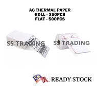 350PCS 500PCS A6 THERMAL LABEL PAPER 100X150MM THERMAL STICKER AIRWAYBILL AWB LABEL PAPER SHIPPING ROLL STICKER 10x15CM