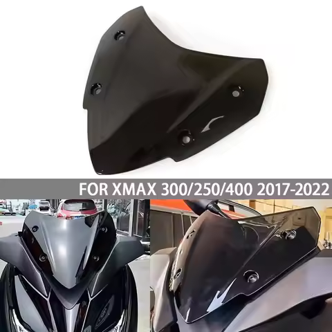 Motorcycle Sport Windshield WindScreen Visor Viser For YAMAHA XMAX300 XMAX250 FOR XMAX 250 300 X-MAX