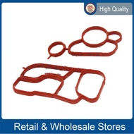 2PCS Engine Oil Cooler Gasket For EA888 1.8T 2.0T Oil Cooler Gasket 06J 115 441 B 06J115441B 06J-115