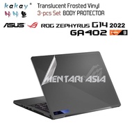 Body Protector ASUS ROG Zephyrus G14 GA402 2022 - KAKAY Matte Vinyl