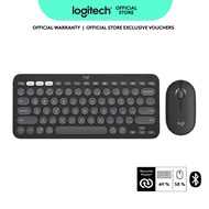 Logitech Pebble Keys 2 K380s + Logitech Pebble Mouse 2 M350s Combo Set
