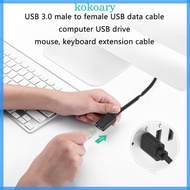 KOK USB 3 0 A to A Extension Cord with Copper Connectors USB Extension Cable for USB Drive