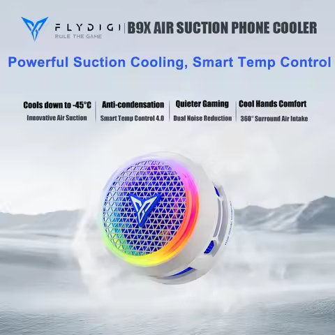 Flydigi B8X B9X 30W Magnetic Phone Cooler Silent Semiconductor Fan Ice Cooling Overclocking Gaming