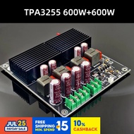 ⭐⭐⭐1200W Dual TPA3255 Bluetooth Power Amplifier Board 600W+600W 2.0 Hifi Stereo Home Music Class D A