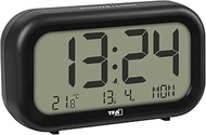 TFA Dostmann Nocta 60.2052 Digital Alarm Clock, Battery Operated with Large Numbers, Alarm Clock wit