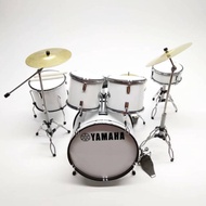 MCLT Miniature drum set logo White yamaha