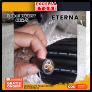 kabel Serabut ETERNA NYYHY  4x2,5 4*2,5 4 x 2,5 2.5 tembaga murni bisa untuk diesel / genset bukan s