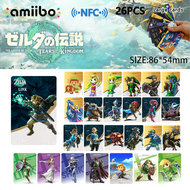[✅Sg Ready Stock] 26/36/38Pcs The Legend of Zelda Tears of the Kingdom Switch Amiibo NFC Linkage Card