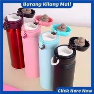 7 Warna 500ML termos air sejuk Termos air panas botol tahan sejuk botol air tahan sejuk dan panas ta