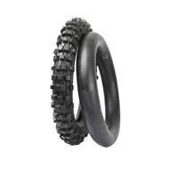 80/100-12 3.00-12"; Rear Tire   Tube 3.00x12 Knobby Tyre Pit Dirt Bike Motocross For KX65 RM65 CRF11