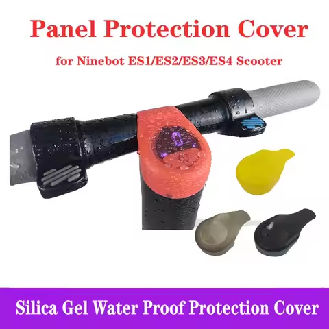 Ninebot ES2 Scooter ES25 Display Cover Protection Water Proof Control Panel Silicone Sleeve Accessor