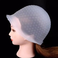 Magic Highlight Cap Hair Dye Cap Silicone Hair Dye Cap Rubber Hook Highlight