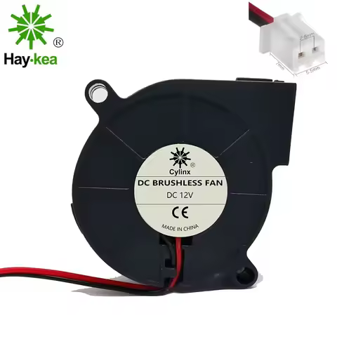 3D Printer Parts 5015 Blower Fan DC 12V 24V Turbo cooling fan 5cm 50x50x15mm Anet A8 A6 5015