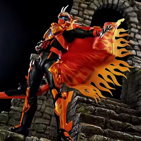 Kamen Rider Gotchard Daybreak SHF Anime NEW Handmade ordinary Cloak scarf clothes Built In Iron Wire