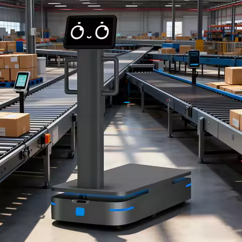 Factory Handling Robot AGV AMR 500KG Load Capacity and Lithium Iron Phosphate Battery Smart Robot