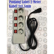 Pdu output Converter Ups Apc C14 to eu plug 4 Sockets+Switch+Cable