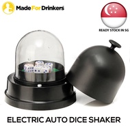 Automatic Dice Shaker / Electric Game Dice / Roller Cup w/ Dice Playing Dice / Party Game / KTV / Pu