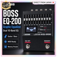 BOSS EQ-200 Graphic Equalizer Pedal Dual 10 Band EQ MIDI Guitar Bass Effects