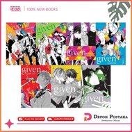 Manga Given (9 book series) by Natsuki Kizu