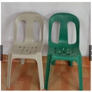 ♙Chair / Monoblock Chair GREEN WHITE COLOR ORDINARY CHAIR/Upuan☞
