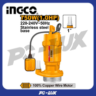 INGCO ปั๊มน้ำไดโว่แบบจุ่ม 750W 1HP SPC7508
